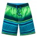 APTRO Men's Summer Beach Short Gradient Swim Trunk